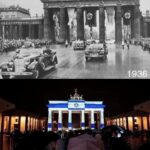Ian Bremmer Instagram - the difference 100 years can make Brandenburg Gate, Berlin, Germany