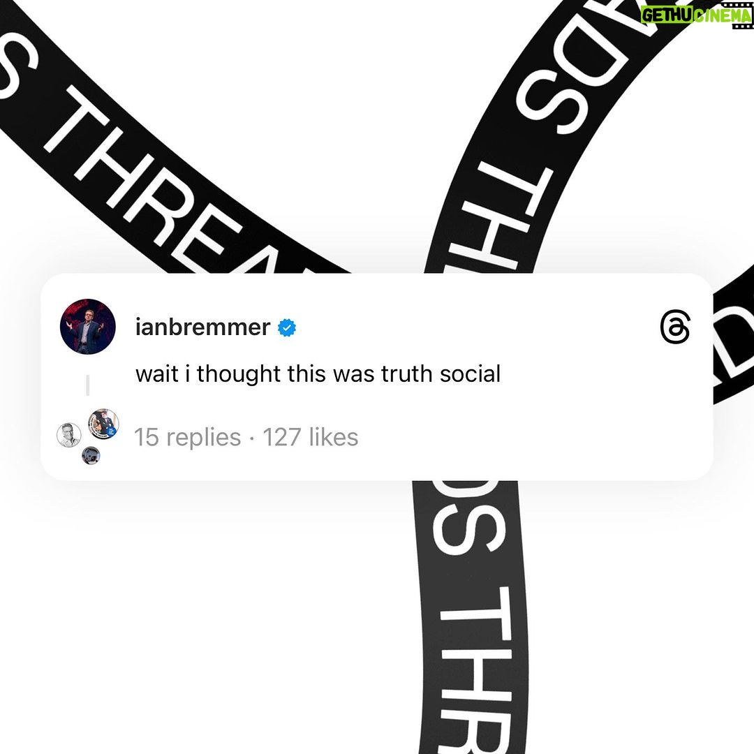 Ian Bremmer Instagram - don’t forget to follow & retruth