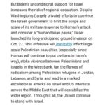 Ian Bremmer Instagram - "Unless he emerges as a peace broker (unlikely), an escalating and politically divisive war in the Middle East can only hurt Biden." In his latest column, @ianbremmer explains how the Gaza war could threaten Biden's 2024 prospects. Read the full story at the link in @gzeromedia's bio. #Israel #Gaza #Hamas #News #NewsHeadlines #IsraelHamasWar #IanBremmer #Biden #2024