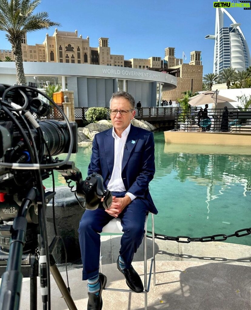 Ian Bremmer Instagram - the world government summit in dubai: where the weather’s hot and my geopolitical takes are even hotter Dubai UAE