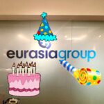 Ian Bremmer Instagram - congrats to eurasia group for turning 25 (?!?) today officially old enough to run for congress & big enough to hire better graphic designers than yours truly (you’re welcome) #EurasiaGroup25