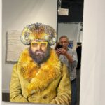 Ian Bremmer Instagram - sneaking up on a russian oligarch at the armory show (he's having a tough week)