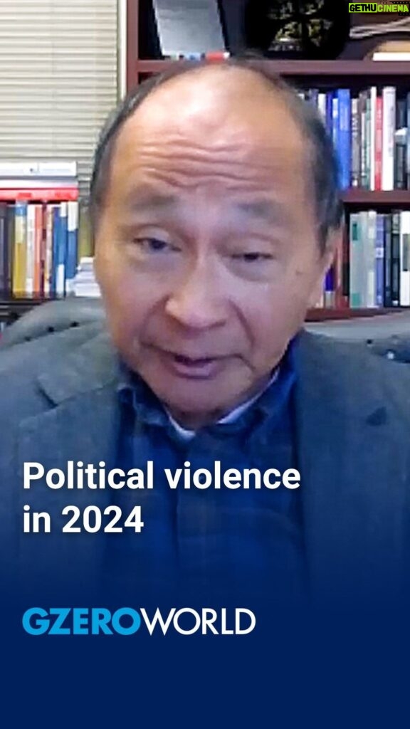 Ian Bremmer Instagram - The capacity for violence amongst Trump supporters is unprecedented, warns Stanford political scientist @francis.fukuyama. With the US presidential election happening on November 5, many Americans are pondering what another four years of a Trump presidency could mean for the country, and the world. But let’s not get ahead of ourselves. The months leading up to November 5th (and the period after the election but before the Jan 20th inauguration) could be the most consequential in modern history, according to Fukuyama. “On January 6th, he showed that he was, you know, completely comfortable with calling on his friends to use violence to, you know, support his ends.” Follow @gzeromedia for more from our weekly global affairs TV show, #GZEROWorld. #FrancisFukuyama #trump #2024 #uspolitics #Jan6 #USelection #ianbremmer