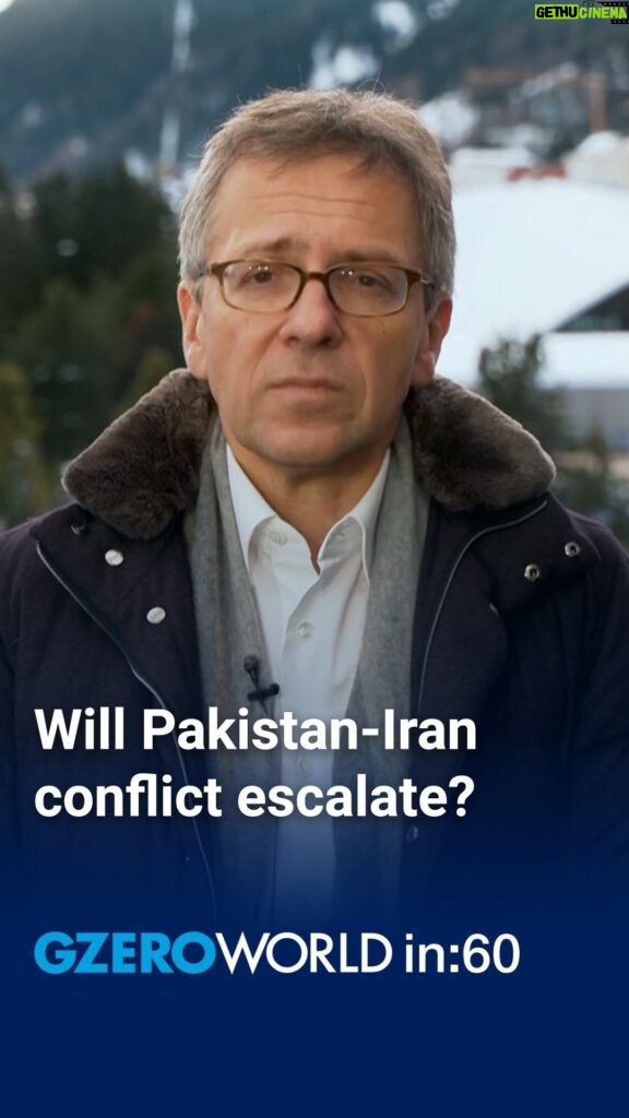 Ian Bremmer Instagram - Could the attacks between Pakistan and Iran ignite a bigger conflict? From #WEF24 in Davos, @ianbremmer weighs in.   His take: it absolutely could, but has almost nothing to do with Gaza. “It was that ISIS attack in Iran that the Iranians are responding to. This is about domestic security, domestic concerns. That’s why they hit Pakistan. That’s why Pakistan hit them back. But no question, this is a tinderbox. The Middle East, it’s very dry and we’ve got a lot of sparks. And I expect that this conflict is only going to escalate further.” Follow @gzeromedia for more analysis from Ian Bremmer on the news stories you need to know. #ianbremmer #Pakistan #iran #MiddleEast #Israel #IsraelHamasWar Davos, Switzerland