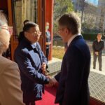 Ian Bremmer Instagram - extraordinary to spend the morning with politburo member li shulei and hear the news of dr kissinger’s passing. don’t think we will ever forget this meeting. Beijing, China