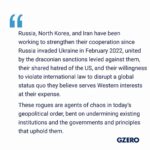 Ian Bremmer Instagram - North Korea is arming Russia for its war in Ukraine, plus Russia is helping North Korea in return, including advancing their ICBM program. That historically was a red line for the Americans. How will the West react to all this? @Ianbremmer weighs in: “It would not surprise me if we’re going to see more trouble from the North Koreans in the coming months.” Do you agree? Is North Korea going to become even more dangerous this year? Let us know in the comments 👇 #IanBremmer #NorthKorea #news #KimJongUn #russia #putin #ukraine #ukrainewar