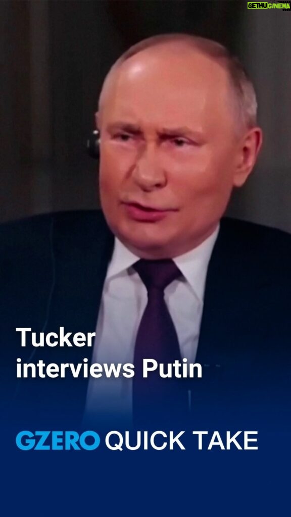 Ian Bremmer Instagram - Was the Tucker/Putin interview worth all the hype? Not exactly. @ianbremmer tells you why. #quicktake Moscow, Russia