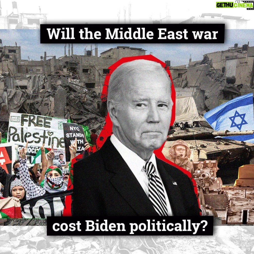 Ian Bremmer Instagram - "Unless he emerges as a peace broker (unlikely), an escalating and politically divisive war in the Middle East can only hurt Biden." In his latest column, @ianbremmer explains how the Gaza war could threaten Biden's 2024 prospects. Read the full story at the link in @gzeromedia's bio. #Israel #Gaza #Hamas #News #NewsHeadlines #IsraelHamasWar #IanBremmer #Biden #2024