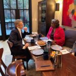 Ian Bremmer Instagram - a little pre-game breakfast with ambassador thomas-greenfield @usun New York, New York
