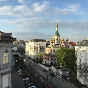 Ian Harding Instagram - Good Morning Vienna.