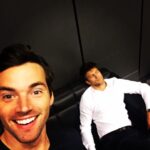 Ian Harding Instagram - You know what, you should vote for this guy, the guy in the white, not the creeper who consistently takes photos of the other guy sleeping. That's your teen choice winner. #teenchoice @keeoone @tylerjblackburn