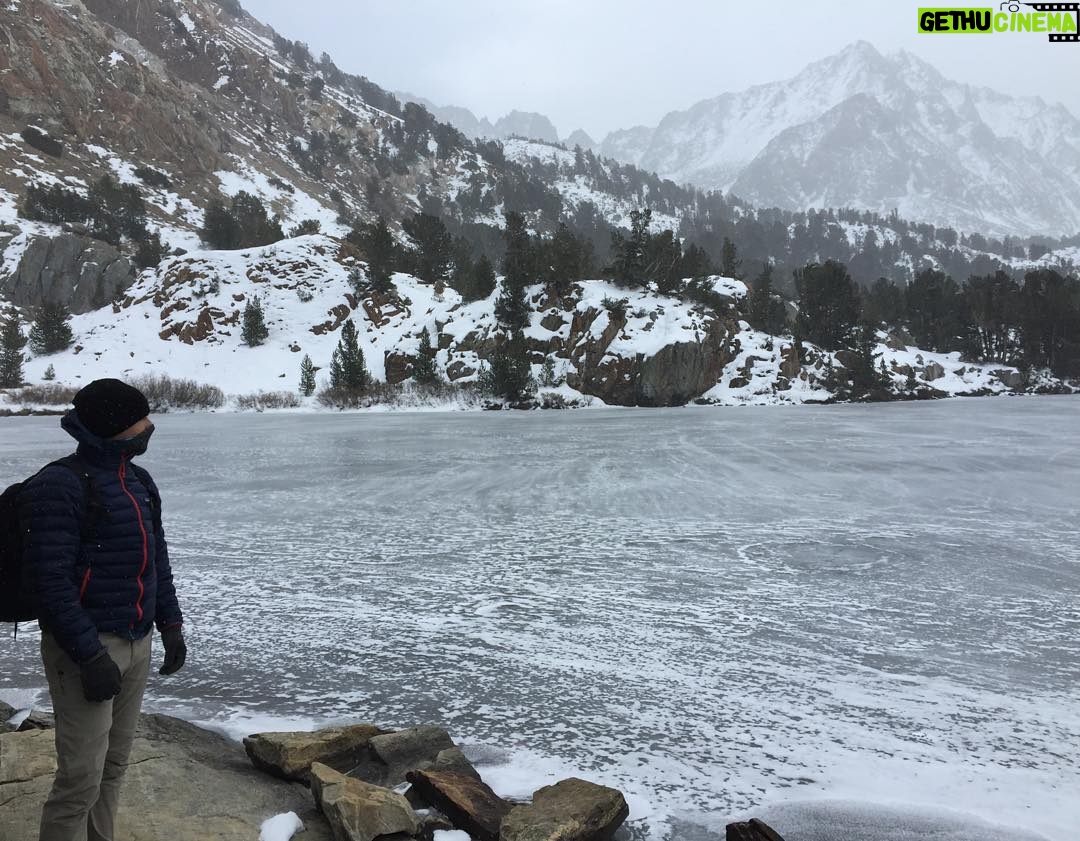 Ian Harding Instagram - Stopping for lunch. Eastern Sierras, Bishop CA. #nofilter #getoutside #mondaze