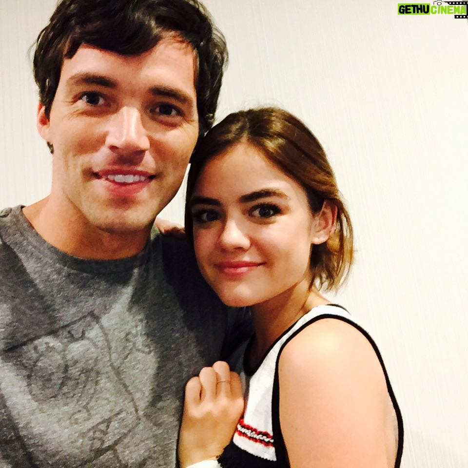 Ian Harding Instagram - Looks who I found! The goose is also supporting the @lupusorg ! Link in bio. @lucyhale