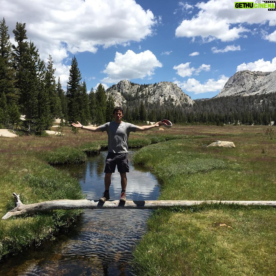 Ian Harding Instagram - Yosemite. #nofilter