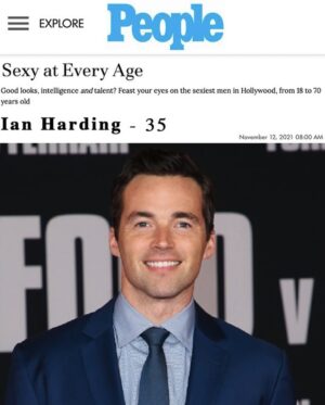 Ian Harding Instagram - My reaction to this great honor from @people magazine —>