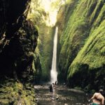Ian Harding Instagram - Made it to the falls. Totally worth the ruined clothes. #oneontagorge
