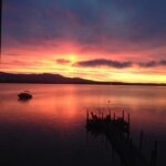 Ian Harding Instagram – Way to go New England. #pinksunrise #nofilter #betterthancoffee