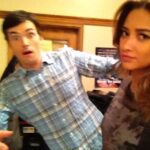 Ian Harding Instagram – Blurryjumpingphotobomb @shaym