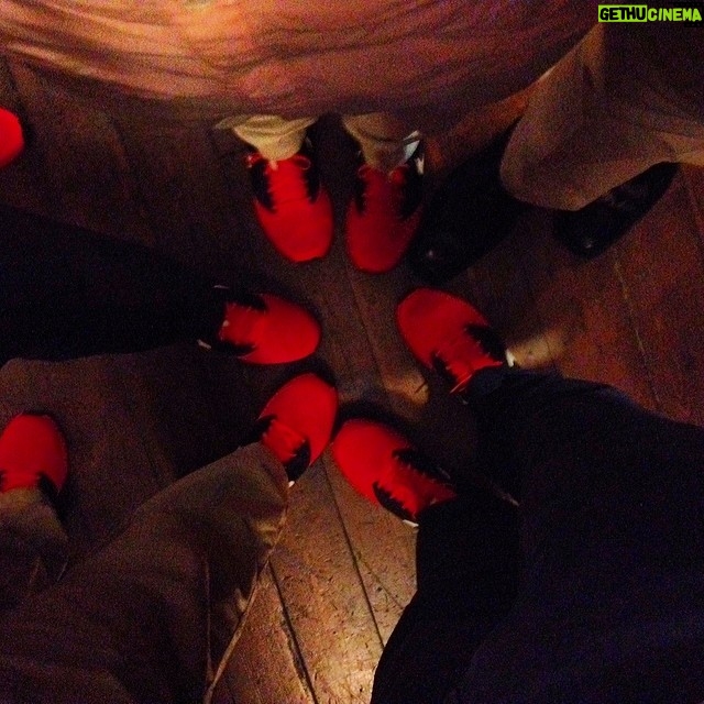 Ian Harding Instagram - Groomsmen gifts. #redwedding