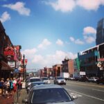 Ian Harding Instagram – Blue skies over Broadway. Thanks Nashville for the wonderful time.