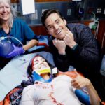Ian Harding Instagram – MED IS BACK. Wednesday. 8pm. I clearly had more fun than @torreydevitto shooting this one! #chicagomed #funtimes #blood