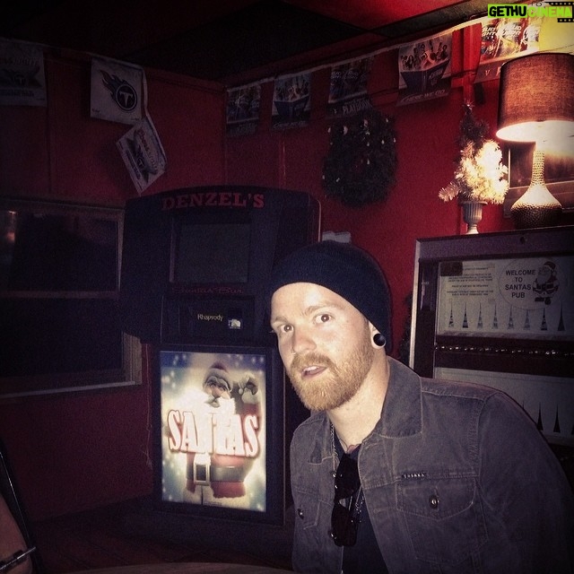 Ian Harding Instagram - @mattymullins at Santas in dirty lovely Nashville.
