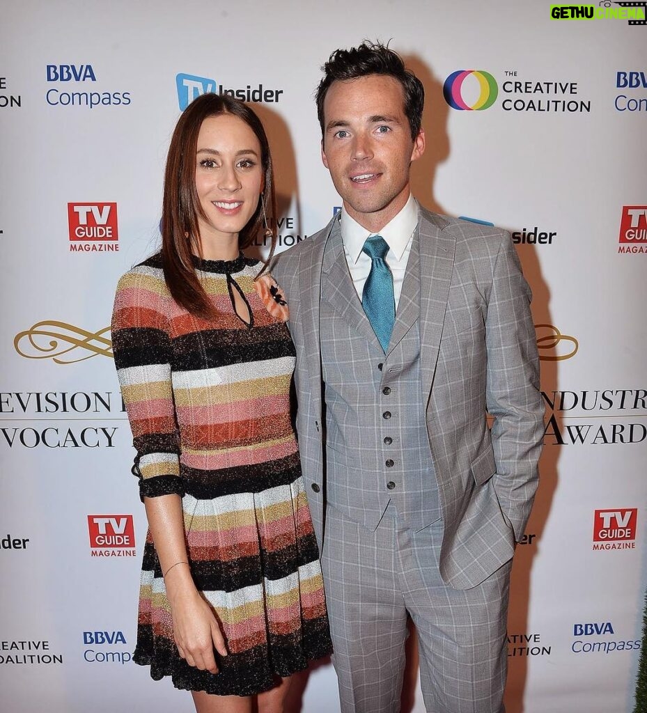 Ian Harding Instagram - Congrats to this powerhouse, Troian Bellisario. On Saturday I was lucky enough to present her with the Television Industry Advocacy Award for her support of the National Eating Disorder Association as well as her wonderful film "Feed" which she wrote, produced and starred in. Many thanks to the Creative Coalition for having me! Styled by Karen Raphael (you're the best, always) @karenraphael and @strongsuitclothing
