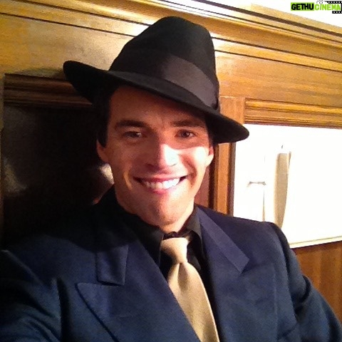 Ian Harding Instagram - This picture was taken in between takes of the noir episode and pretty much sums up how I want to remember my experience on PLL: looking classy while having the most hilarious time of my life. Thank you to all who have made the show what it is. I'm forever grateful. Enjoy tonight! #pll