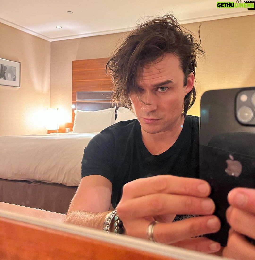 Ian Somerhalder - 1.7 Million Likes - This is what 60 flights in the last 6 months looks like and 18 straight months on the road building @brothersbondbourbon . I’m grateful for you trusting me with you tastebuds and sharing our BOURBON with friends and family this Thanksgiving.
I’ve lost about 15 lbs of pure muscle, logged a few more lines around my eyes and sprouted a few more gray hairs but it’s all been worth it… I’m grateful for it all.
HAPPY THANKSGIVING to you and yours!
Please enjoy @brothersbondbourbon responsibly this Thanksgiving and thank you from the bottom of my heart.
Cheers,
Ian