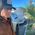 Ian Somerhalder Instagram - In the city, through wind storms and cutting our way through downed trees, our equine kids and this trailer get around. Thank you @featherlitetrailers for building this thing with us. We LOVE it! Oh and yes, I sometimes have to park like an A**hole! #farmlife