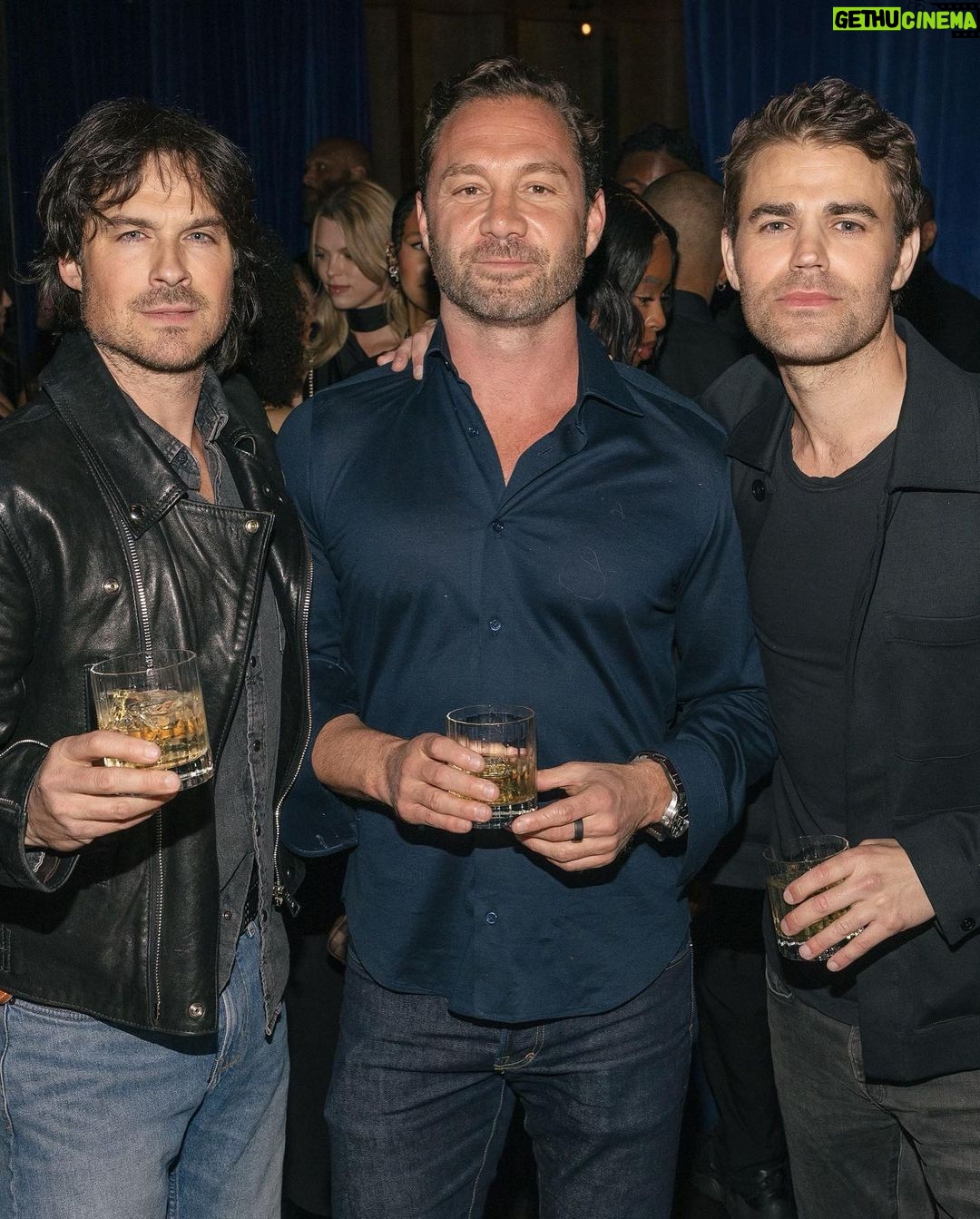 Ian Somerhalder - 1.6 Million Likes - Such a fun time hanging with our buddy @jasonstrauss and celebrating his BIRTHDAY at @fleurroom.la
So awesome to sip our delicious @brothersbondbourbon in this beautiful place in West Hollywood. Happy Birthday Jason and thank YOU!