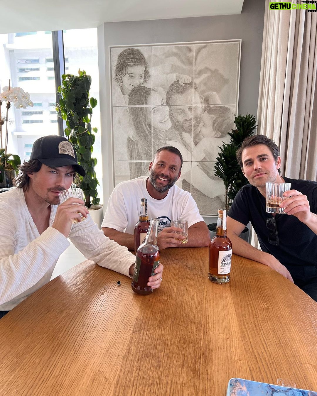 Ian Somerhalder Instagram - The man. The legend. @davegrutman teaching us how to build a badass business. We can’t wait partner with you man. @groothospitality says it all! So. F’n. Excited. Let’s go! Miami we love you