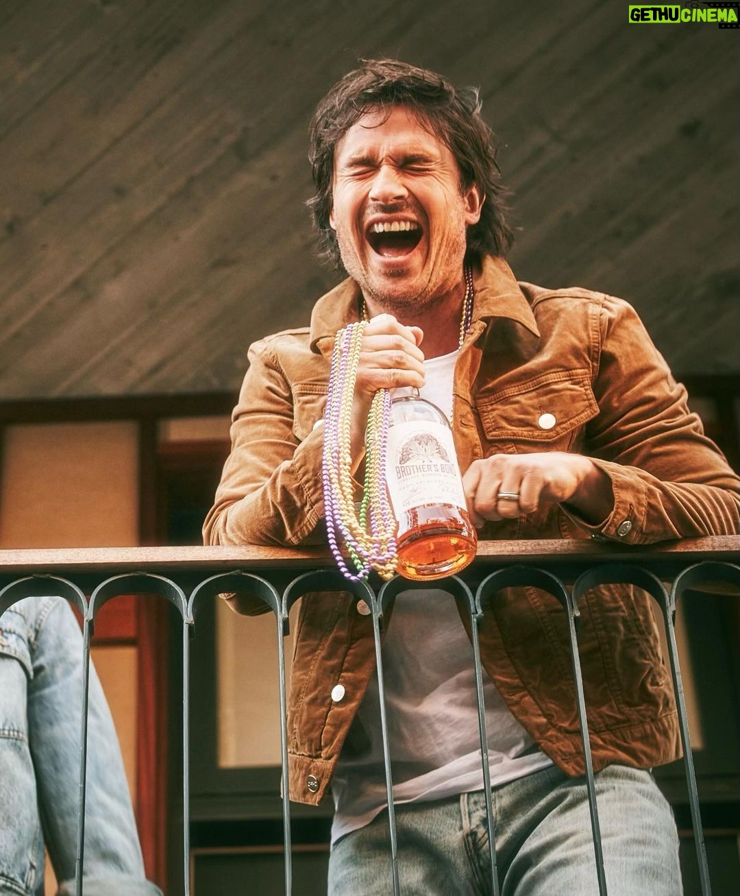 Ian Somerhalder - 1.2 Million Likes - Happy #MardisGras LOUISIANA! Ahhhh! I miss home! I hope you’ve BONDED with some @brothersbondbourbon !!! Smiles all around! I Love you Louisiana. I miss you Louisiana. I kiss you Louisiana! My 1st Mardi Gras was Feb 1979- I was 3 months old! #timetobond #brothersbondbourbon