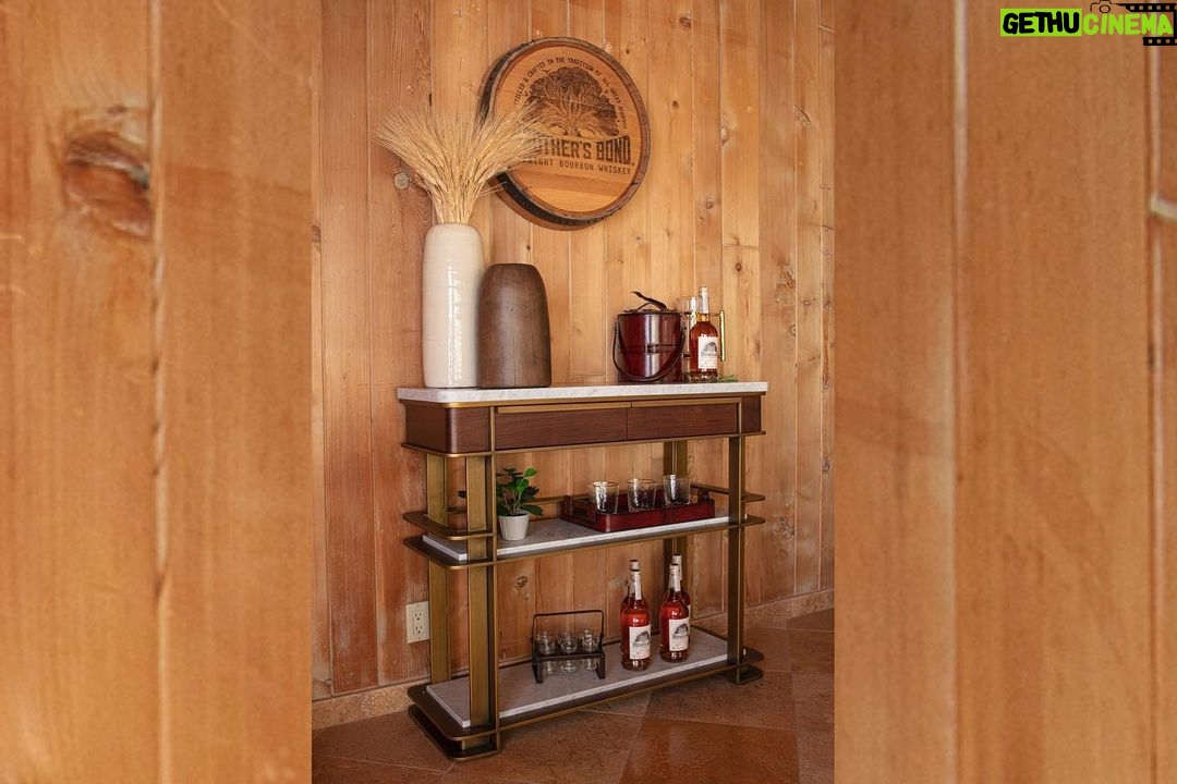Ian Somerhalder Instagram - **GIVEAWAY CLOSED** I’m teaming up with @arhaus to GIVEAWAY their incredible Sama Bar Cart, which we also have at our @brothersbondbourbon Malibu studio. If you win, you will also receive 4 cocktail mugs, 4 cocktail glasses & 4 rocks glasses from @brothersbondbourbon store. To enter, follow the rules below! Will announce winner on 12/29 @ 12pm pst. To enter: 1. Tag 3 Friends & comment #BBHOLIDAYSWEEPS or share post to story with #BBHOLIDAYSWEEPS 2. Like this photo 3. Follow @BrothersBondBourbon (must be 21+) and @Arhaus For complete rules, go to the highlight on my page titled BROTHER’S BOND HOLIDAY SWEEPSTAKES. This giveaway is not associated, sponsored or endorsed by Instagram. Must be 21+ to enter and win; Valid for US residents and void where prohibited; Starts on December 22, 2022 and ends on December 28, 2022 at 5pm CT. Winner announced December 29 at 2pm CT.