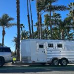 Ian Somerhalder Instagram - In the city, through wind storms and cutting our way through downed trees, our equine kids and this trailer get around. Thank you @featherlitetrailers for building this thing with us. We LOVE it! Oh and yes, I sometimes have to park like an A**hole! #farmlife