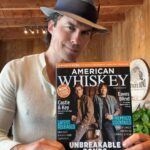 Ian Somerhalder Instagram – I am so damn proud to be on this cover. Thank you, thank you @americanwhiskeymag.  Go grab a copy, this one is special for us. @brothersbondbourbon #BrothersBondBourbon #TimeToBond