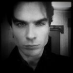 Ian Somerhalder Instagram – Freezing Saturday morning in 2011. Shooting on Vamp set. Self portrait probably with an iPhone 3. From my Saturday archives…