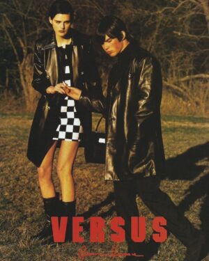 Ian Somerhalder Instagram - A late April Saturday in 1995… I was 16. Yup, that time I was one of the faces of @versace with the awesome late Stella Tennant. The not-so-humble beginning of my career… wow.
@versace was so good to me and helped me forge and amazing career. Gianni, Donatella and Paul Beck treated me like family, they taught me so much about work ethic, style and business. @versace thank you for the incredible opportunities you afforded me.
Photos by @bruce_weber who also taught me so much about art, photography and history.
And.
Yes. The Liza Minnelli haircut was on purpose.