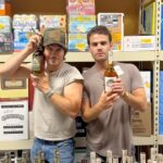Ian Somerhalder Instagram - Great bourbon & great friends. 🥃 Always a good time at @abcfinewinespirits with @brothersbondbourbon. ABC Fine Wine & Spirits