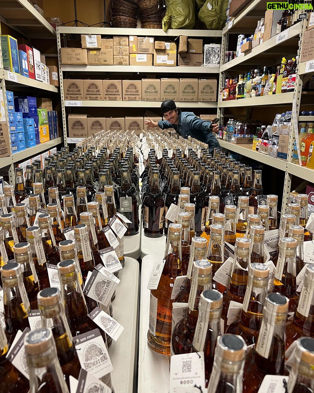 Ian Somerhalder Instagram - Boom. Florida we are here! @brothersbondbourbon @abcfinewinespirits