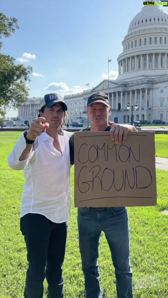 Ian Somerhalder Instagram - 🇺🇸 On September 18, a dream-team consisting of @RosarioDawson and @IanSomerhalder, farmer Rick Clark @farmgreen13, the Kiss the Ground advocacy team, and more met up in D.C. to lobby for regenerative agriculture in the 2023 Farm Bill, and to host a VIP screening of @commongroundfilm.  🌱 We are so proud of @regenerateamerica for instilling change in the regenerative agriculture movement, and deeply thank everyone who has helped us along the way. 💪We are making BIG moves. 🎥 Common Ground is in theaters now. Visit the link in our bio to get tickets to a premiere near you!  @commongroundfilm is an independently made film.