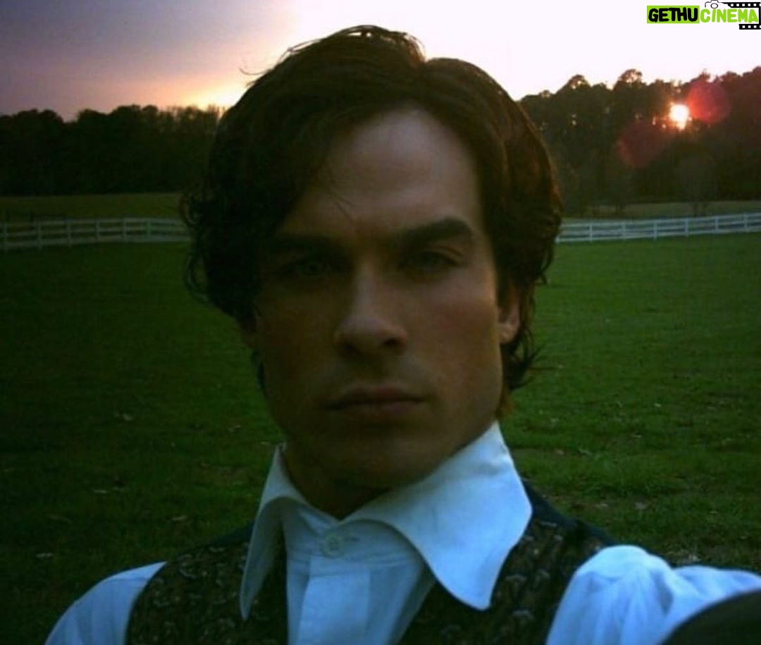 Ian Somerhalder - 3 Million Likes - The 1st self portrait I took of young Damon Salvatore with my digital Harinezumi in a Historical Haunted Field. Circa Summer 2009