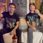 Ian Somerhalder Instagram - who needs the big game’s commercials when you have this? @paulwesley @brothersbondbourbon @gopuff