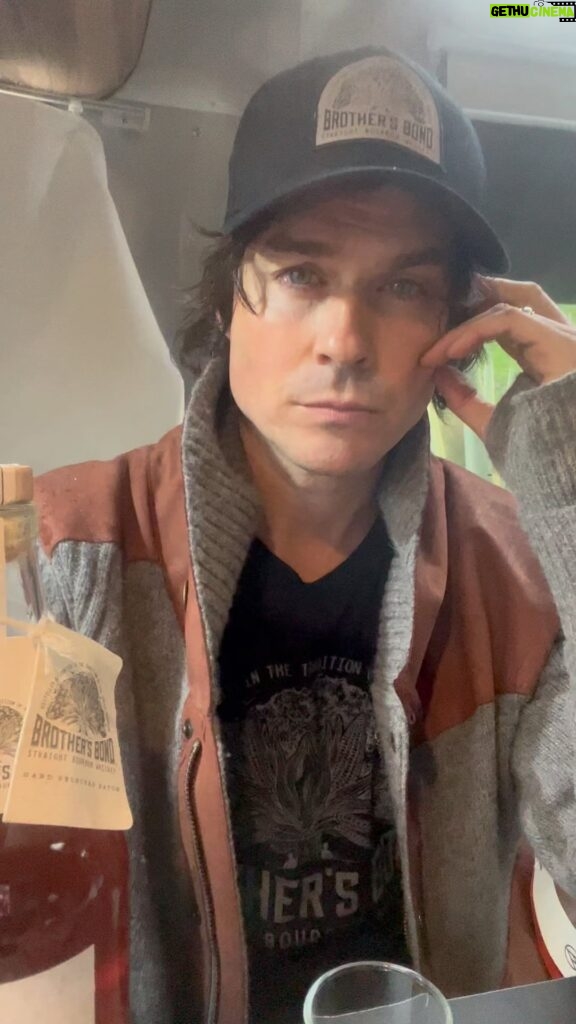 Ian Somerhalder Instagram - Happy New Year WORLD. We’ve got many things to fix in 2023 for sure. My heart goes out to all those struggling out there to live in peace, safety, and freedom. Good luck to everyone out there, and I thank you from the bottom of my heart for supporting me in this @brothersbondbourbon endeavor. I put my entire life into this, Whiskey, and your support has shot it into the stratosphere. We’ve obviously still got much to do but I thank you so very much.