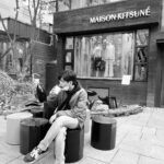 Iang Sittha Sapanuchart Instagram - -5 หนาวหูจะหลุด Maison Kitsuné Seoul