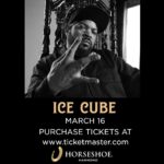 Ice Cube Instagram - Hey Hammond, On 3/16, I’m on my way and I’m not going to play. Gaffle up those tickets—icecube.com/tour (link in bio).
