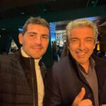 Iker Casillas Instagram - About last night… Uno de los grandes. Don @ricardodarinok 🎦 LA, Berverly Hills