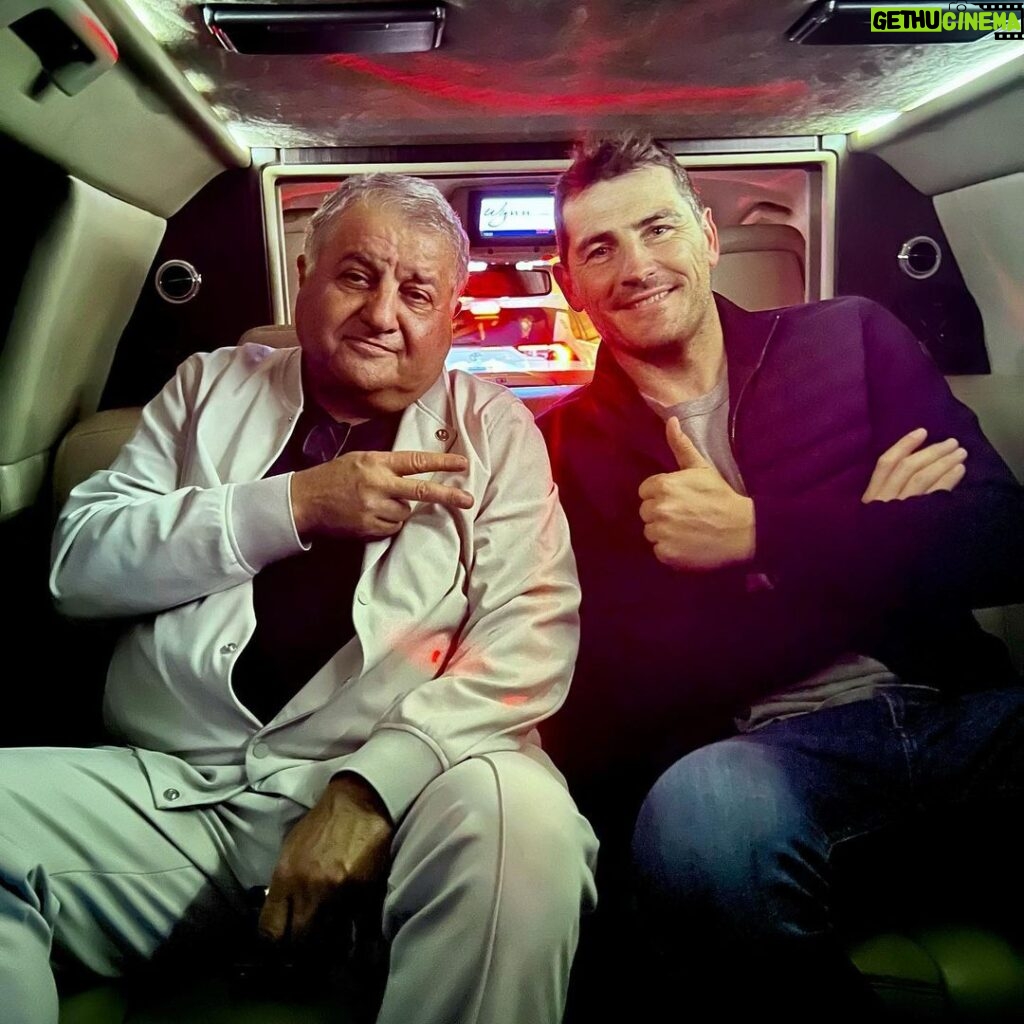 Iker Casillas Instagram - 2 bad guys in the city! @bobnouri & me Las Vegas, Nevada