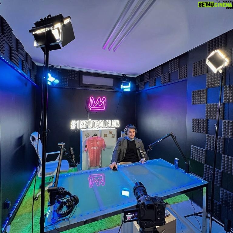 Iker Casillas Instagram - 3,2,1…. On air! @1kfutbolclub