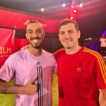 Iker Casillas Instagram - With my friend @omar_abuz !! New ball is coming!! ⚽️ @fifaworldcup @adidas Doha, Qatar